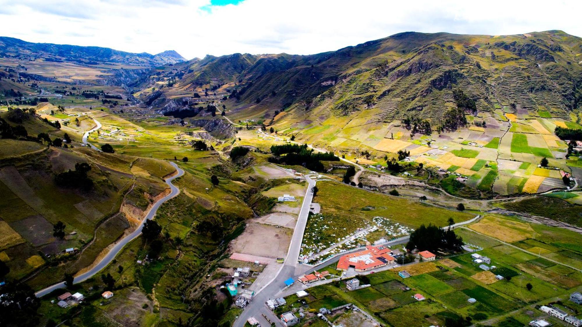 Mirador Oro Verde Quilotoa Zumbagua Extérieur photo