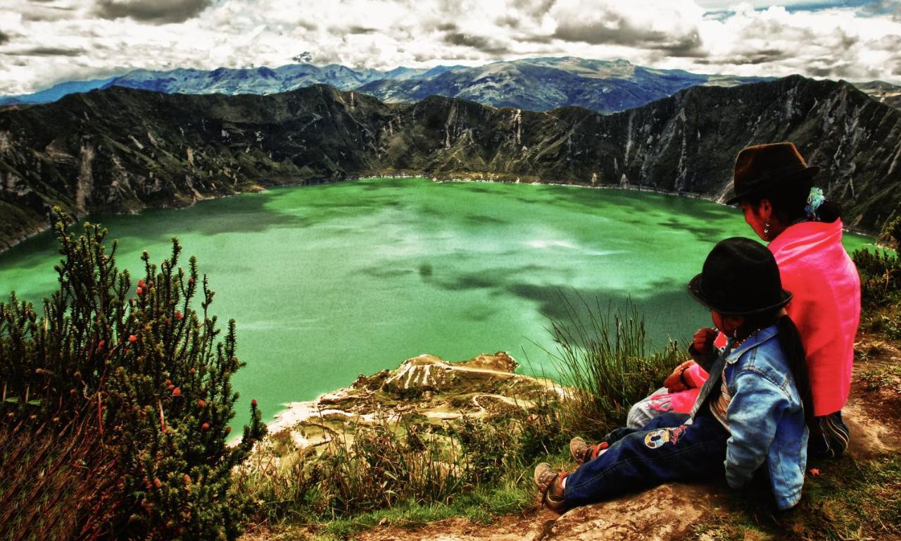 Mirador Oro Verde Quilotoa Zumbagua Extérieur photo